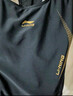 李寧（LI-NING）泳衣女專業(yè)訓(xùn)練連體平角游泳衣女士時(shí)尚大碼泳裝011 黑金 XXL  曬單實(shí)拍圖