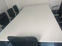 夢(mèng)丹會(huì )議桌長(cháng)桌現代簡(jiǎn)約大小方型會(huì )議室洽談長(cháng)條桌工作臺辦公桌椅組合 長(cháng)120寬60高75【加厚2.5cm桌面】 曬單實(shí)拍圖