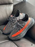 阿迪達斯Yeezy350椰子夏日透氣青少年學(xué)生灰橙運動(dòng)鞋 36.5 曬單實(shí)拍圖