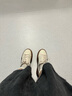 彪馬（PUMA）【厚底鞋】復古增高松糕鞋女運動休閑鞋PLATFORM399251 雪白色-黑色-金色-01 37 曬單實拍圖