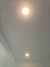 雷士照明LED筒燈嵌入式天花燈客廳家用孔燈三色變光吸頂桶燈銅燈 金邊款【三色光】開(kāi)孔7-9 8w 曬單實(shí)拍圖