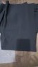 皮爾卡丹（pierre cardin）24年新款夏季薄款桑蠶絲女褲高腰寬松中老I年打底褲子裝真絲九分 煙灰色【真絲-緞面】 九分褲 XL 建議85-110斤 曬單實(shí)拍圖