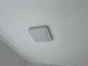 歐普（OPPLE）吸頂燈智控調(diào)光LED照明燈具全光譜智慧光方臥品見4白包安裝 曬單實拍圖