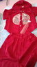 G.DUCKKIDS小黃鴨周歲衣服男寶寶夏季女嬰兒生日抓周禮服中式百日宴漢服套裝 350款三件套 90 碼21-25斤一周歲左右 曬單實(shí)拍圖