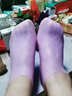 防護保濕硅膠襪防干裂足套軟化老繭角質(zhì)足跟腳膜沙灘襪柔軟護腳套 紫色兩雙（34-39）-保濕親膚 曬單實(shí)拍圖