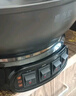 惠當家（Hui Dang Jia）電炒鍋多功能電熱鍋電鍋加厚電蒸鍋電煮鍋一體鑄鐵鍋電火鍋多用途鍋 【升級大按鍵款鑄鐵鍋】32cm無(wú)籠 曬單實(shí)拍圖