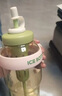 【活動專享】大容量水杯冰霸吸管杯高顏值學生茶水分離杯子 肚肚杯1個-淺綠色 曬單實拍圖