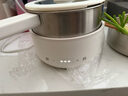olayks立時 分體式電煮鍋 2.5L不銹鋼小電鍋小型1-2人學生宿舍多功能鍋泡面鍋煎煮蒸燉炒鍋電火鍋 曬單實拍圖