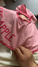 兒童防曬帽夏季男女童遮陽空頂帽子防紫外線寶寶太陽帽大帽檐戶外 玫紅 曬單實(shí)拍圖