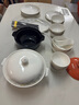 以辰景德鎮(zhèn)家用新款碗碟套裝中式高顏值陶瓷骨瓷餐具套裝碗盤(pán)喬遷新居 大好江山富貴煲配置 39件套 曬單實(shí)拍圖