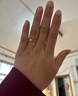 【二手99新】卡地亞戒指 Cartier LOVE系列18K金寬版窄版男女對戒項鏈戒指 99新-窄版玫瑰金單品 53（國碼13） 曬單實拍圖