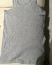 海瀾之家背心男純棉男士背心100%純棉汗衫男寬松大碼老頭衫打底背心男保暖 100%純棉-白色/灰色(2件裝) XL -175/100(130-150斤) 曬單實拍圖