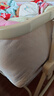 ANGI BABY嬰兒床多功能折疊床可拼接大床可移動寶寶搖搖床新生兒哄睡神器 米白格【尿布臺+椰棕墊+蚊帳】 嬰兒床拼接大床移動嬰兒床新生兒 曬單實拍圖