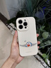 岡科【哆啦A夢】適用蘋果16promax液態(tài)硅膠手機殼iPhone15相機拍照按鍵全包14防摔保護套磁吸13男女12 磁吸【古董白】 iPhone16ProMax 曬單實拍圖