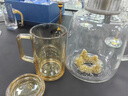 Luxury Flowers專業(yè)定制鋼化玻璃杯刻字刻姓氏定制琥珀色防摔耐高溫泡茶杯棋牌室 350ml琥珀玻璃水杯【不刻字】 無規(guī)格 曬單實(shí)拍圖