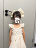 G.DUCKKIDS童裝女童連衣裙夏季吊帶裙兒童裙子夏天洛麗塔公主裙女寶寶蓬蓬裙 米色 100 尺碼2~3歲【 90-100cm】cm 曬單實拍圖
