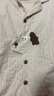 馬克公主情侶睡衣女春秋季新款可愛(ài)小狗純棉長(cháng)袖男士可外穿家居服 HZ2912-小狗造型女款 L 曬單實(shí)拍圖