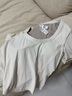 lululemon丨Smooth and Ribbed Nulu? 女士運動低圓領(lǐng) T 恤 LW3IS1S 淺象牙白 M /8 曬單實拍圖
