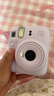 彩友樂(lè )富士mini12相機包保護套拍立得保護殼 instax mini 12相機包收納包數碼包攝影包單肩包背包 鳶尾紫 含水晶殼 曬單實(shí)拍圖