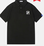 LEFT SPORTS品牌男士POLO衫夏季新款簡(jiǎn)約短袖翻領(lǐng)上衣寬松休閑半袖保羅衫 黑色(B) L （建議110-125斤） 曬單實(shí)拍圖