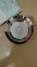 onlycook316不銹鋼兒童餐盤菜盤碟子 寶寶輔食碗盤餐具 卡通菜盤14cm 小熊 曬單實拍圖