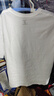 立蒙（LIMENG）【2件裝】180g純棉黑白色短袖t恤男女寬松打底潮t 白+黑 2XL  曬單實(shí)拍圖