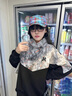 GUOCILRN美式潮牌連帽衛(wèi)衣男女款秋冬季休閑扎染漸變情侶上衣重磅時尚帽衫 深蘭（NE01） L （推薦體重140-160斤） 曬單實拍圖
