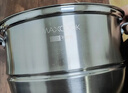 美廚（maxcook）不銹鋼蒸鍋 26cm二層蒸鍋湯鍋 感溫設(shè)計(jì) 燃?xì)鉅t電磁爐通用MCZ880 曬單實(shí)拍圖