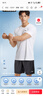 李寧（LI-NING）運(yùn)動(dòng)套裝男士夏季冰絲短袖短褲跑步速干T恤籃球羽毛球健身訓(xùn)練服 曬單實(shí)拍圖
