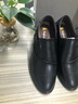 澳洲名袋鼠AUSFAMDS品牌正裝皮鞋男士商務(wù)休閑男鞋頭層牛皮軟底軟面一腳蹬爸爸鞋男 黑色1099-1款 42 【精美禮盒包裝】 曬單實(shí)拍圖