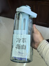 哈爾斯（HAERS）水杯大容量Tritan塑料杯學(xué)生夏季運(yùn)動杯子男女茶水分離杯 天藍(lán)1500mL【直飲&吸管&茶倉】 曬單實(shí)拍圖