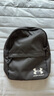 安德瑪（UNDERARMOUR）Contain男女訓(xùn)練運動健身迷你雙肩背包1380477 黑色001 均碼 曬單實拍圖