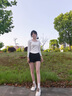 CAMILA KSENIA小白鞋女士2025新款夏季踩屎感增高軟底防滑運(yùn)動鞋百搭休閑板鞋子 卡其色 37 曬單實(shí)拍圖