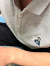 海瀾之家（HLA）POLO衫男曾舜晞同款藝術(shù)家ZOLA聯(lián)名短袖男25夏季 中灰29 HNTPD2J029A M 170/88 推薦125~136斤 曬單實(shí)拍圖