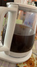 九陽(yáng)（Joyoung）養生壺迷你玻璃花茶壺煮茶器 12大功能11檔溫度 0膠水恒溫電熱燒水壺1.5L 1506BQ 曬單實(shí)拍圖