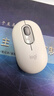 羅技（Logitech）時尚系列 POP MOUSE無線鼠標(biāo) 藍牙鼠標(biāo) 辦公鼠標(biāo)-煙云灰 曬單實拍圖
