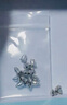 締晶【4對裝】999足銀耳釘女小巧迷你養耳洞簡(jiǎn)約氣質(zhì)耳環(huán)銀耳棒耳圈睡覺(jué)免摘不易過(guò)敏耳飾高級感 曬單實(shí)拍圖
