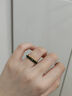 周六福（ZLF）黃金戒指女5G足金職場(chǎng)達人素圈莫比烏斯指環(huán) 計價(jià) 15號-1.84g 曬單實(shí)拍圖