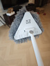 大衛三角擦平板拖把桿長(cháng)伸縮106-160cmP21長(cháng)絨毛靜電吸附灰塵 曬單實(shí)拍圖