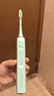 拜爾（BAIR）X1 電動牙刷情侶款套裝2支裝 成人聲波掃振充電式士震動軟毛自動牙刷男 送女朋友 禮盒裝 沁心藍(8刷頭+便攜盒) 曬單實拍圖