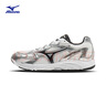 美津濃（MIZUNO）MIZUNO SPARK CN III 復古潮流緩震慢跑鞋 04/銀色/米黃 40.5 (260mm) 曬單實(shí)拍圖