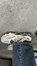 GXG男鞋復(fù)古慢跑鞋戶外厚底增高潮鞋休閑厚底運動鞋老爹鞋 灰色/米白/黑色 43 曬單實拍圖
