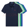 POLO SPORT美國拉夫勞倫純棉polo衫男休閑商務(wù)夏季新品保羅短袖T恤男 寶藍(lán)色紅標(biāo) L 建議145-165斤 曬單實(shí)拍圖