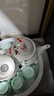 溥畔過(guò)濾茶壺陶瓷小中號茶壺 白色過(guò)濾排水流暢泡茶壺耐熱涼水壺單壺 中竹壺l約7兩水 送濾網(wǎng) 350ml 201mL(含)-300mL(含) 曬單實(shí)拍圖