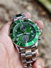 羅米緹慕手表男士石英表 瑞士認證水鬼系列防水名表學(xué)生多功能全自動(dòng)男表 RM6002/綠圈綠面/深度防水 曬單實(shí)拍圖