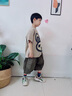 G.DUCKKIDS小黃鴨兒童裝男童夏裝套裝中大童男孩夏季運(yùn)動(dòng)夏款薄款酷帥氣潮 咖綠 160 cm 曬單實(shí)拍圖