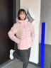 波司登（BOSIDENG）【七夕禮物】25新款羽絨服男女同款情侶90絨連帽短外套B250245550 橡皮粉1638 L 170/92A 體重約120-130斤 曬單實拍圖