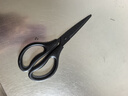 得力(deli)180mm黑刃防銹剪刀 辦公生活家用剪刀 中號剪子手工辦公用品【大手柄 更舒適】TJ125S 曬單實(shí)拍圖