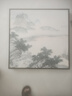 尚錦美舍 新中式電表箱裝飾畫中國(guó)風(fēng)山水花鳥推拉畫遮擋配電箱電閘箱弱電箱掛畫 單幅（畫心編號(hào)：7） 寬70cm*高70cm（右推拉，黑色木紋框） 曬單實(shí)拍圖