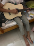 維卡斯（WEIKASI）民謠吉他初學(xué)者木吉他單板新手入門練習(xí)琴guitar吉它學(xué)生男女樂器 41英寸原木色+禮包【進(jìn)階推薦】 曬單實拍圖